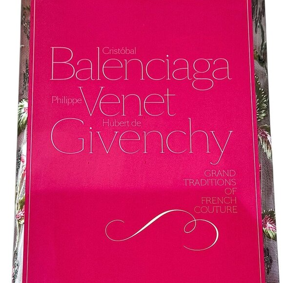CRISTOBAL BALENCIAGA, PHILIPPE VENET, HUBERT DE GIVENCHY Hardcover Book Fashion - Picture 2 of 5